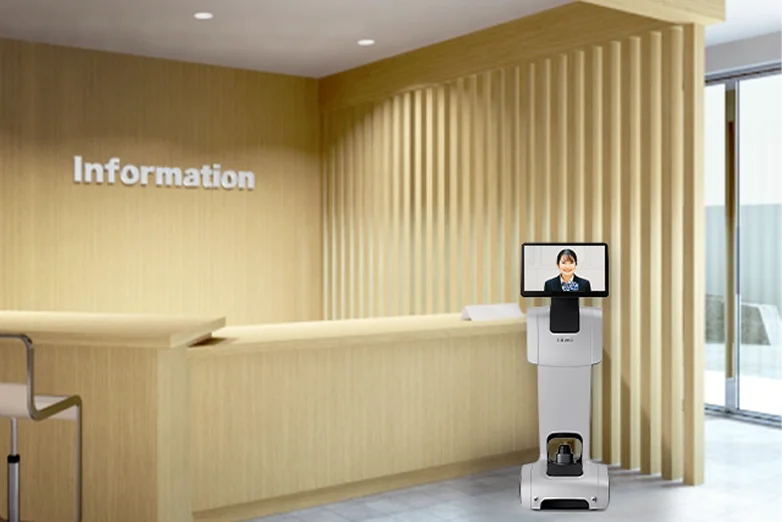 自動案内シーン