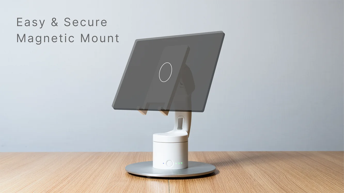 Quick, secure magnetic mounting