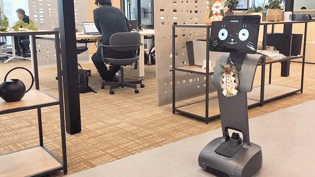 テレロボットtemi 導入事例|(株)奥村組 クロスイノベーションセンター|ロボットと共に働く未来に向けて