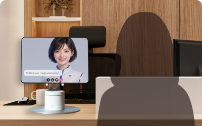 iPresence Agentと連携しAI受付として応対するkubi 2.0